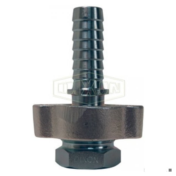 Boss Ground Joint Coupling, 2 in Nominal, FNPT End Style, Iron, Domestic